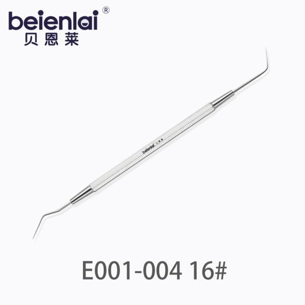 贝恩莱 牙探针 E001-004 BJS 16# 4.5八角柄 双头